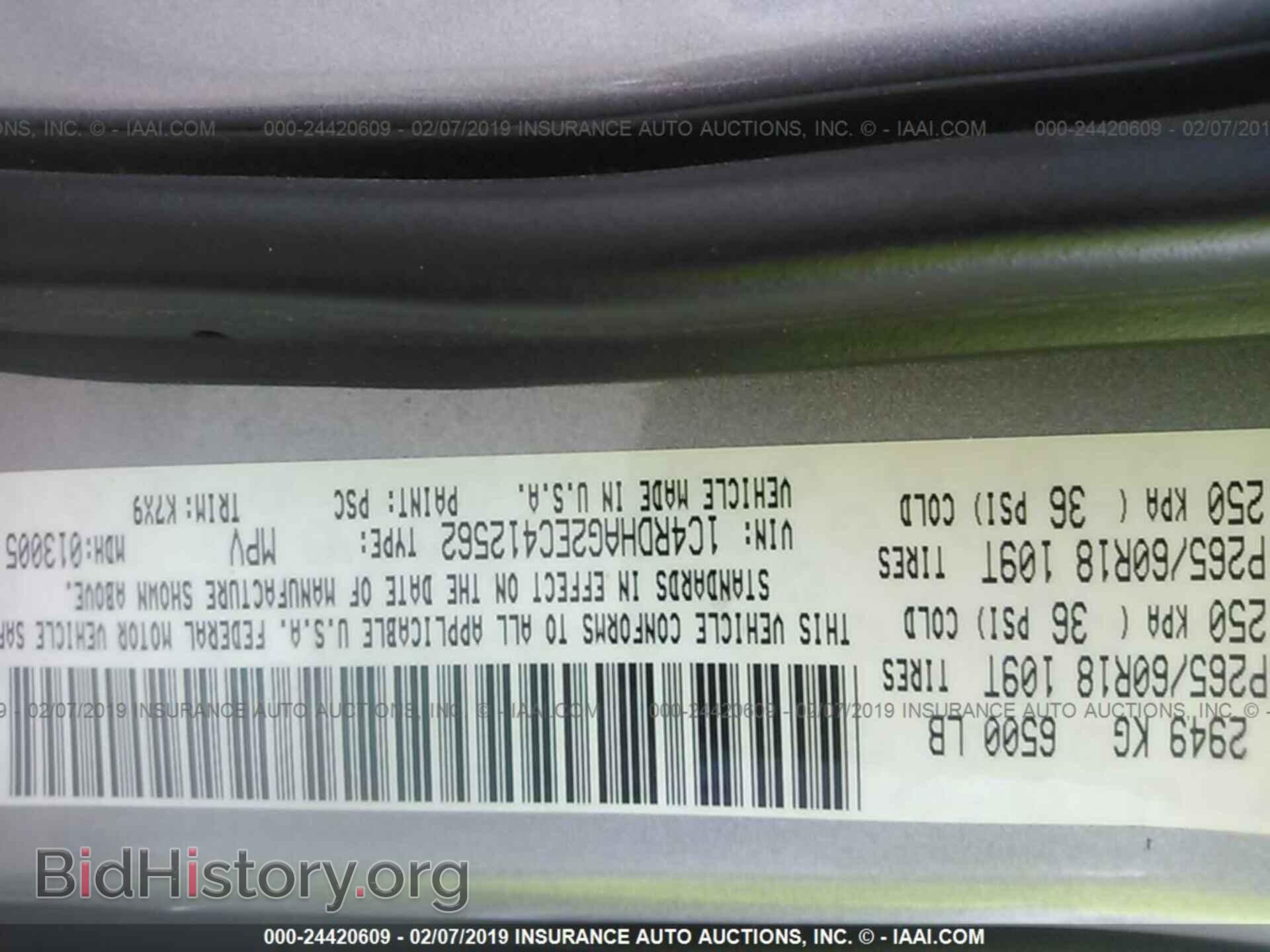 2014 DODGE DURANGO - VIN: 1C4RDHAG2EC412562 - Фото 9