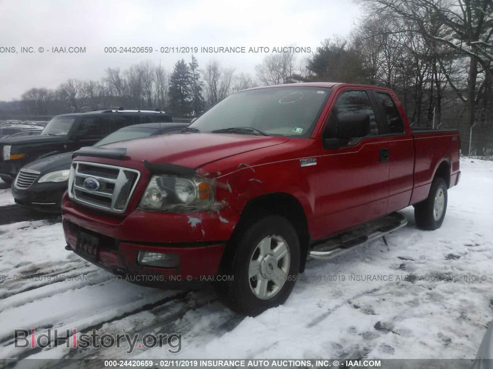 2005 FORD F150 - VIN: 1FTRX14W45FA99532 - Фото 2