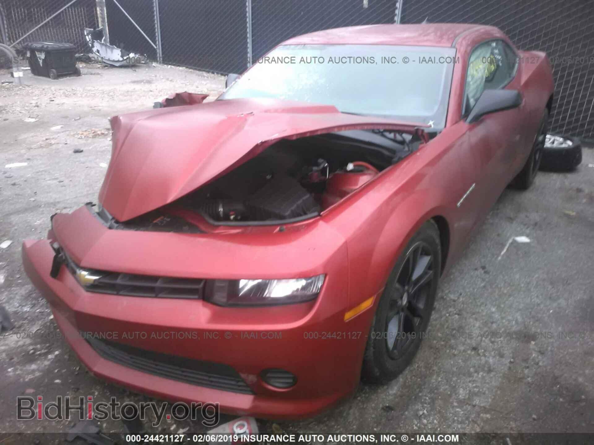 2014 CHEVROLET CAMARO - VIN: 2G1FE1E37E9324203 - Фото 2