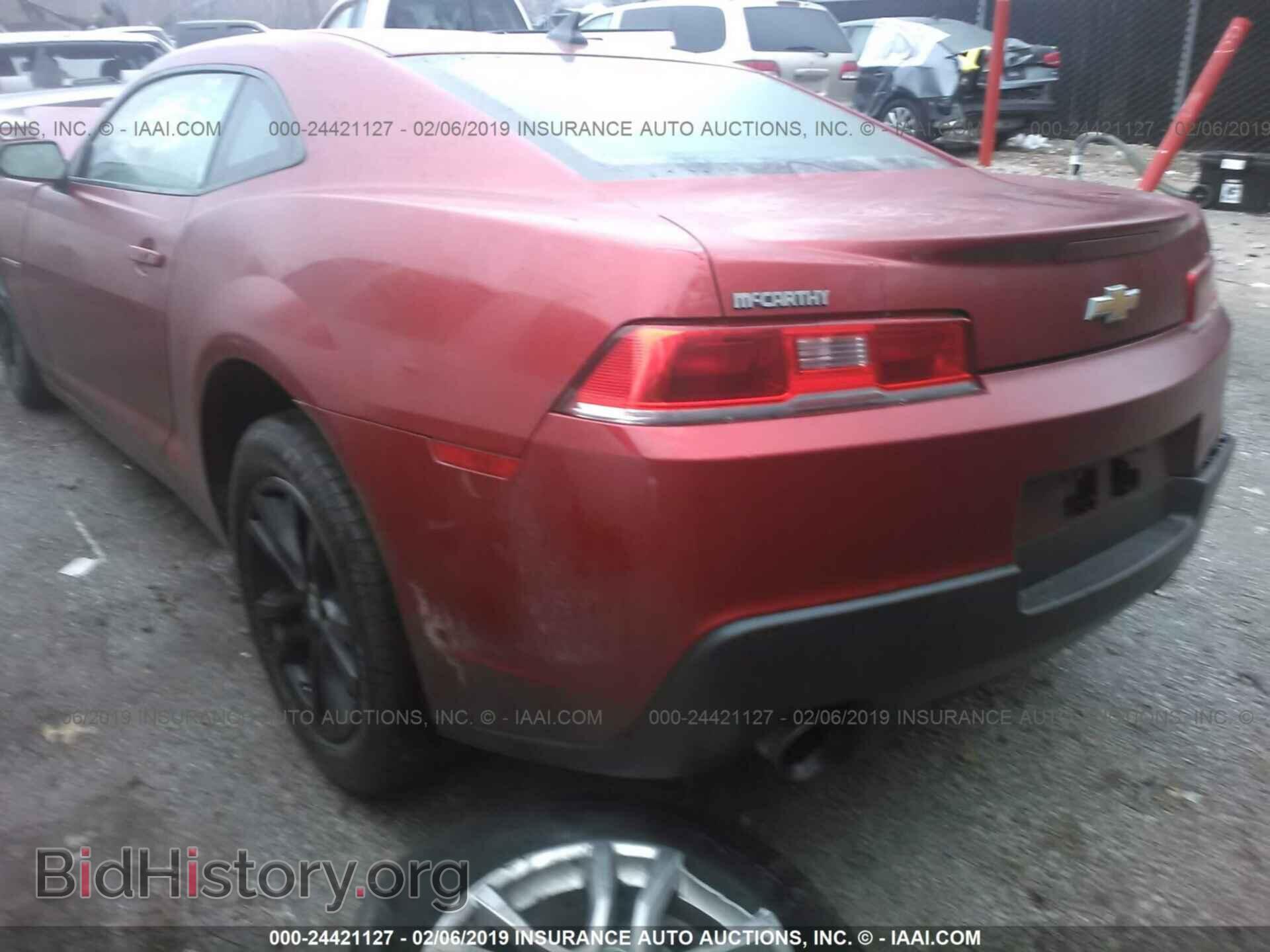 2014 CHEVROLET CAMARO - VIN: 2G1FE1E37E9324203 - Фото 3