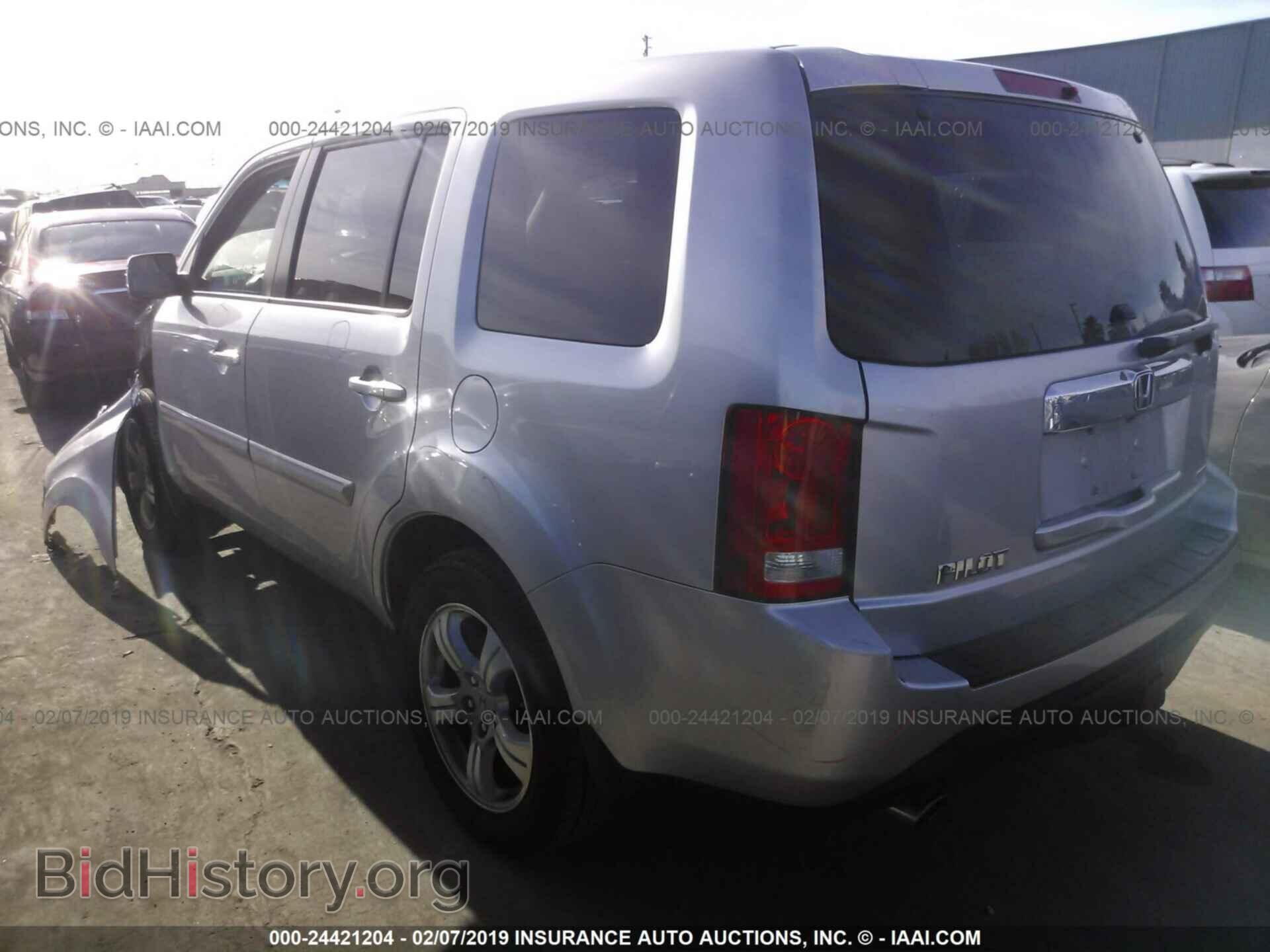 2012 HONDA PILOT - VIN: 5FNYF4H62CB041012 - Фото 3