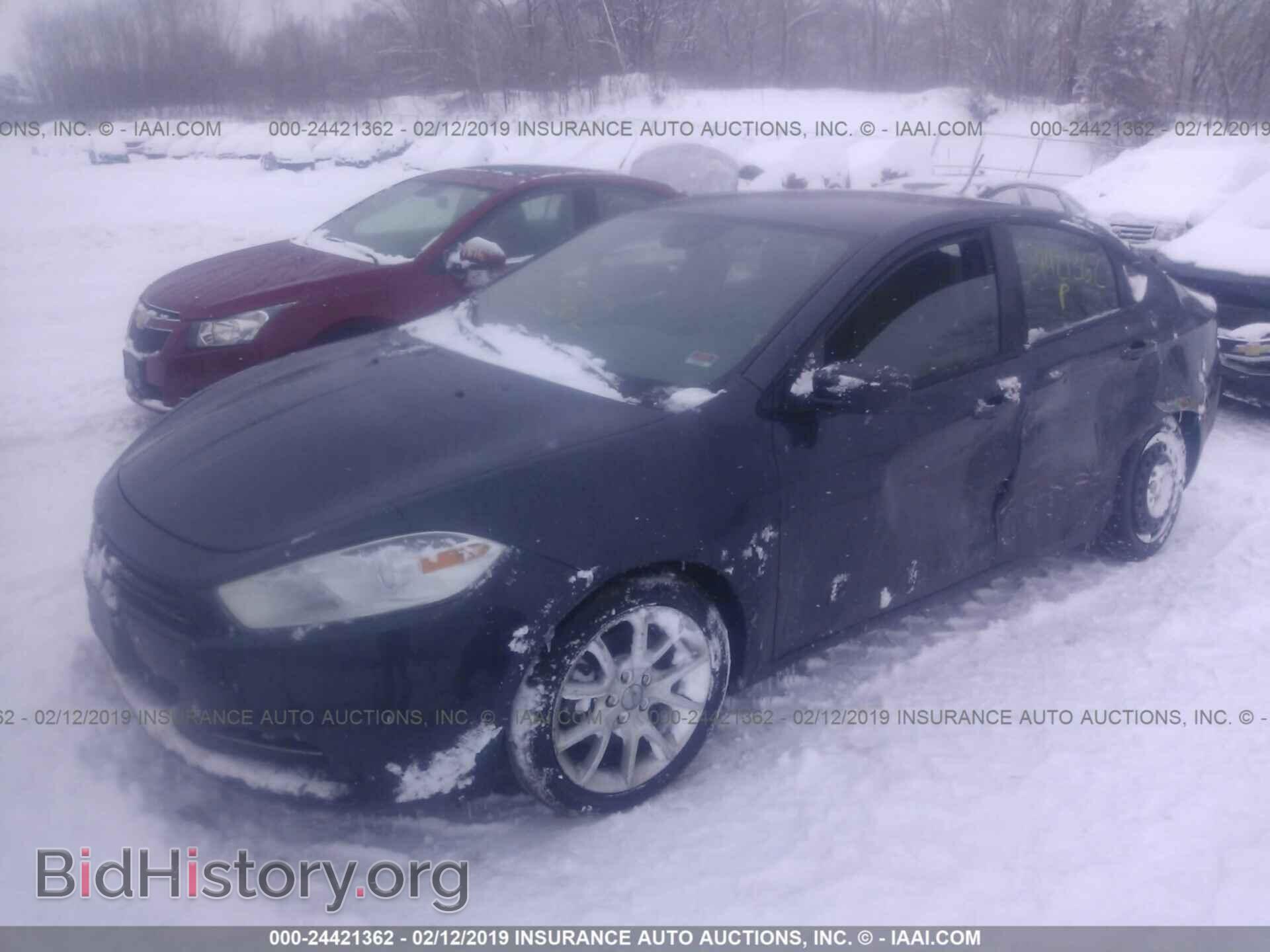 2013 DODGE DART - VIN: 1C3CDFBA2DD221029 - Фото 2