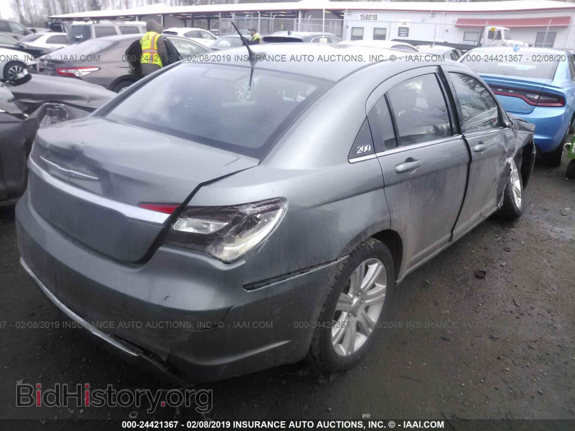 2013 CHRYSLER 200 - VIN: 1C3CCBBB6DN734461 - Фото 4