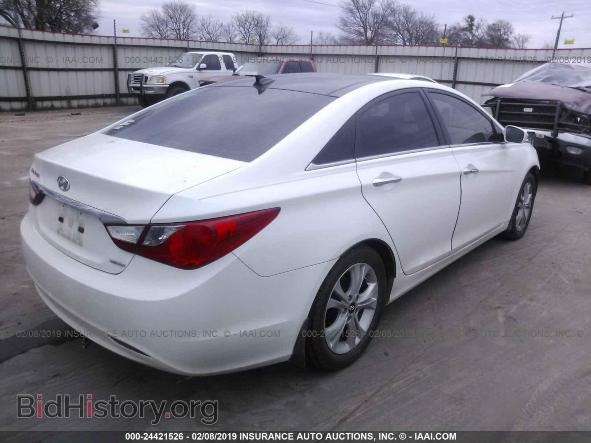 2012 HYUNDAI SONATA - VIN: 5NPEC4AC9CH364146 - Фото 4