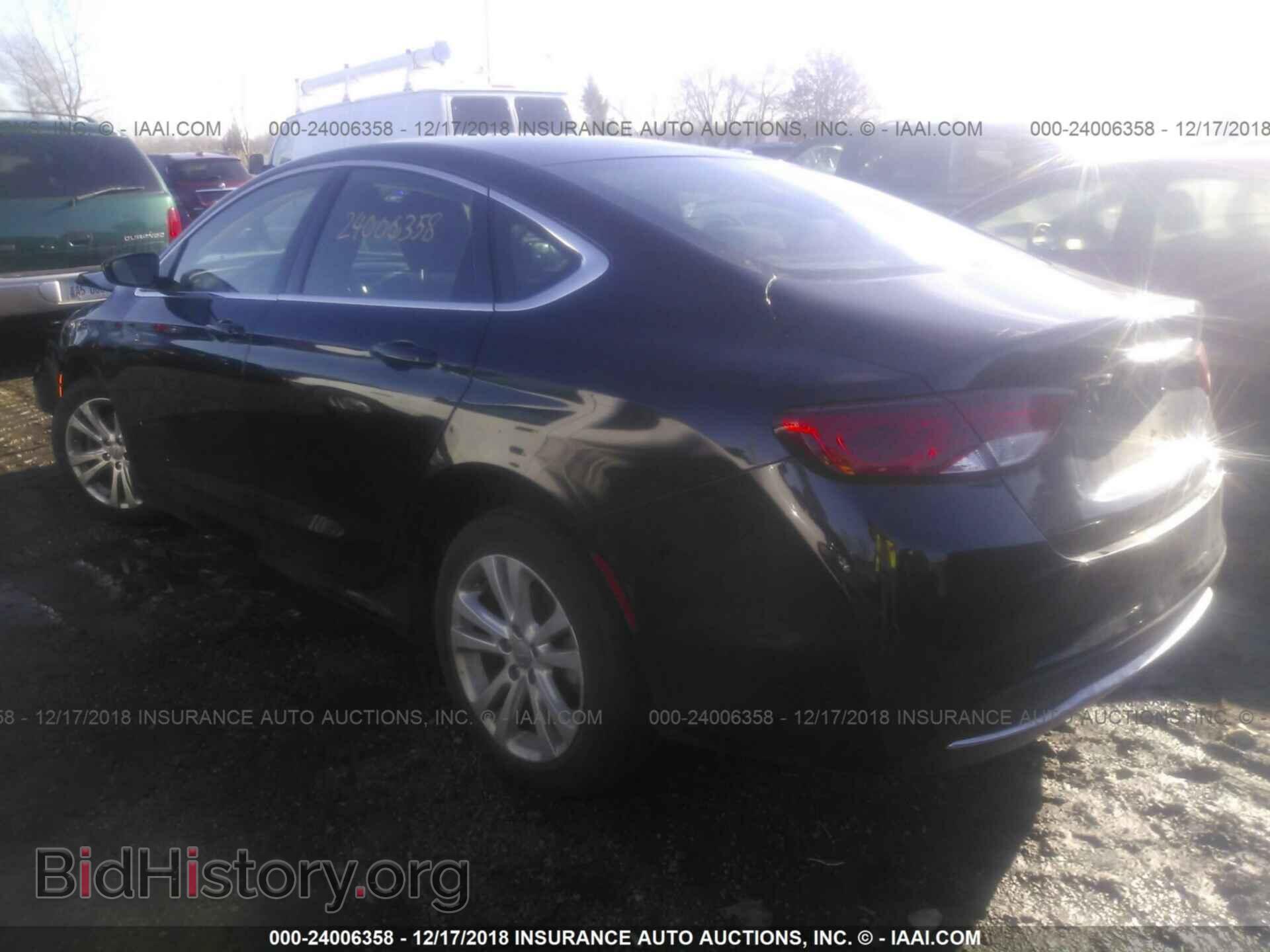 2015 CHRYSLER 200 - VIN: 1C3CCCAB0FN706164 - Photo 3