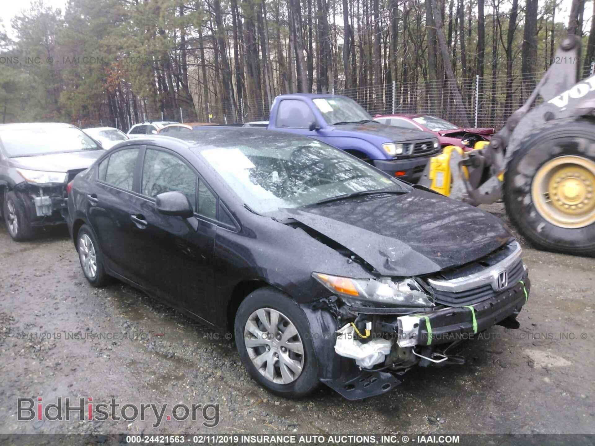 Фотография 2HGFB2F50CH599129 - HONDA CIVIC 2012