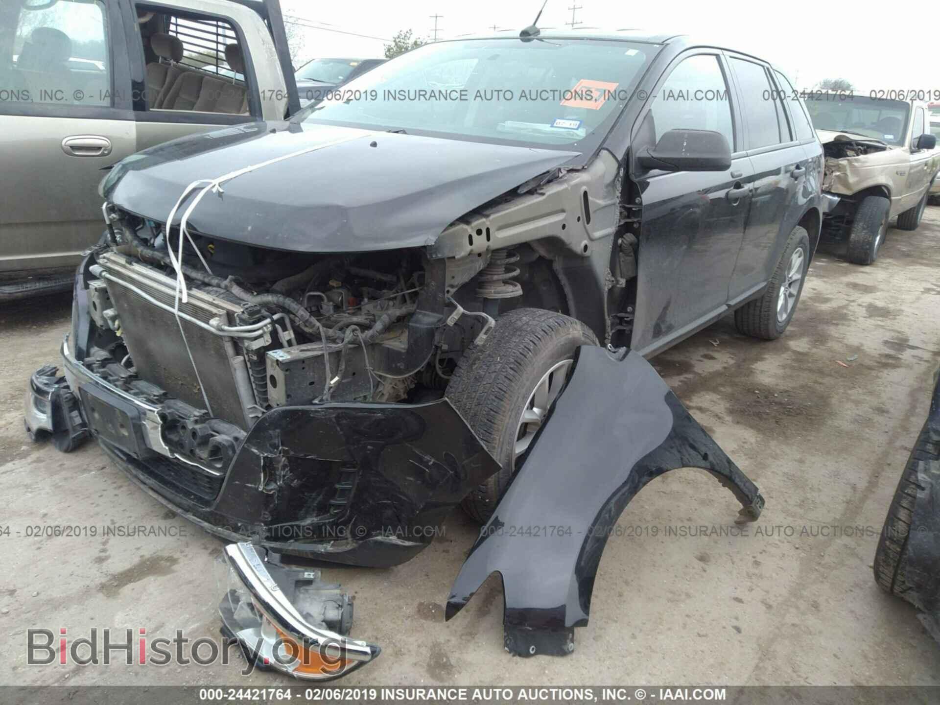 2014 FORD EDGE - VIN: 2FMDK3GCXEBA50063 - Фото 2