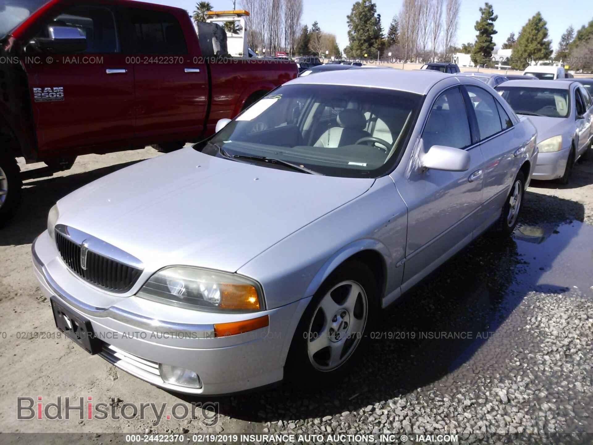 2000 LINCOLN LS - VIN: 1LNHM86S8YY795418 - Photo 2