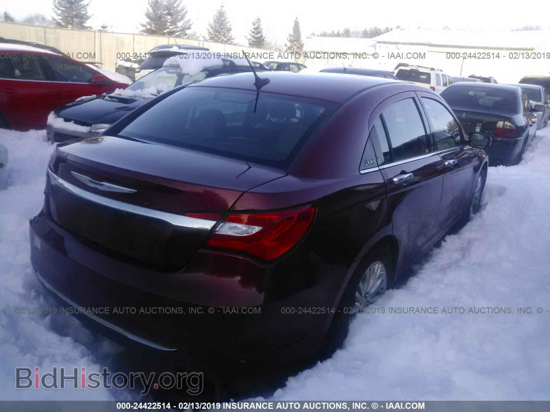 2012 CHRYSLER 200 - VIN: 1C3CCBCB6CN263182 - Фото 4