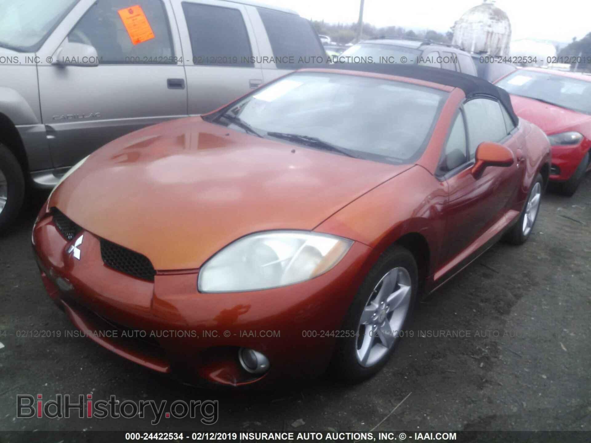 2008 MITSUBISHI ECLIPSE - VIN: 4A3AL25F18E011038 - Фото 2