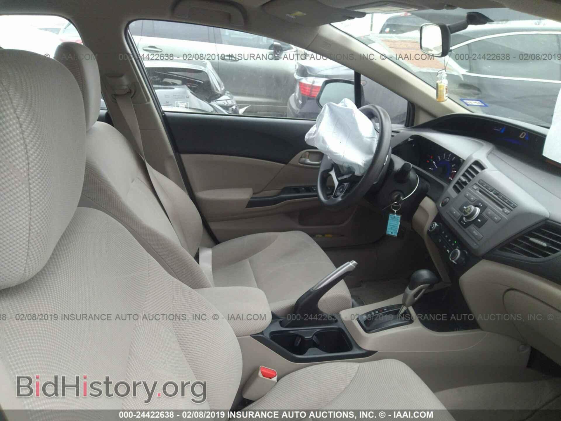 2012 HONDA CIVIC - VIN: 2HGFB2F56CH543485 - Фото 5