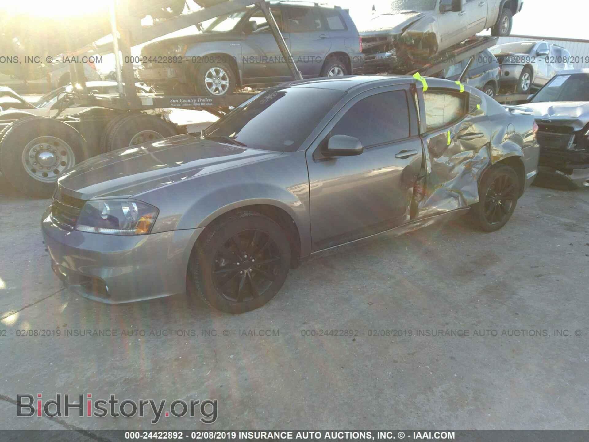 2013 DODGE AVENGER - VIN: 1C3CDZCB4DN685183 - Фото 2