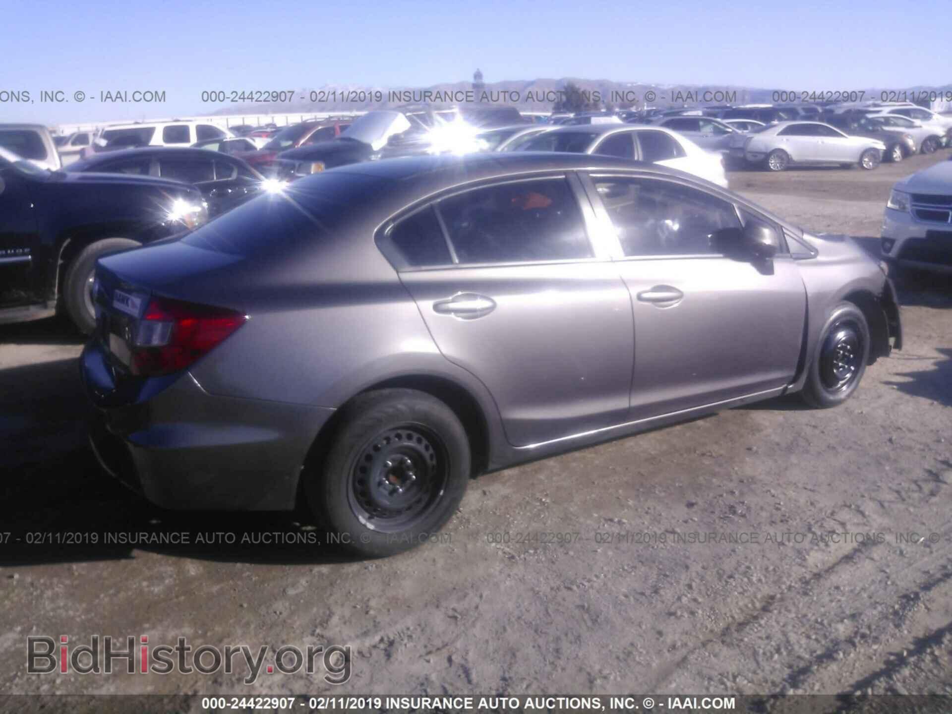 2012 HONDA CIVIC - VIN: 19XFB2F56CE371968 - Фото 4