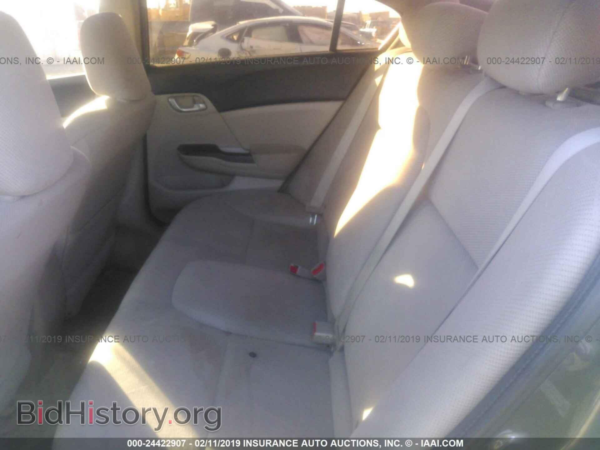 2012 HONDA CIVIC - VIN: 19XFB2F56CE371968 - Фото 8