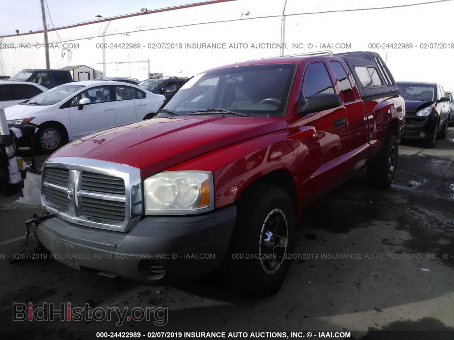 2007 DODGE DAKOTA - VIN: 1D7HE22K47S208322 - Фото 2