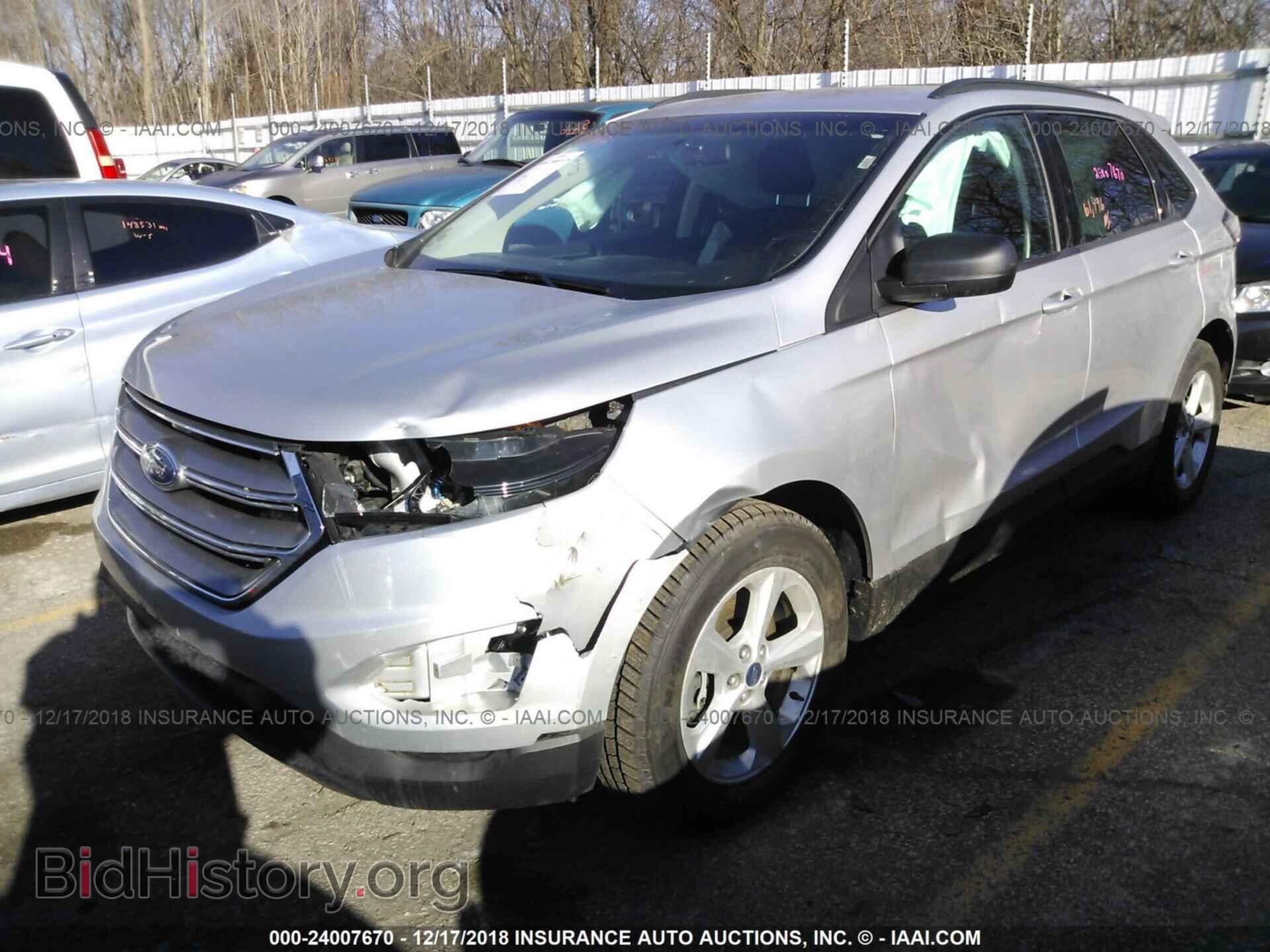 2015 FORD EDGE - VIN: 2FMTK4G83FBB38239 - Фото 2