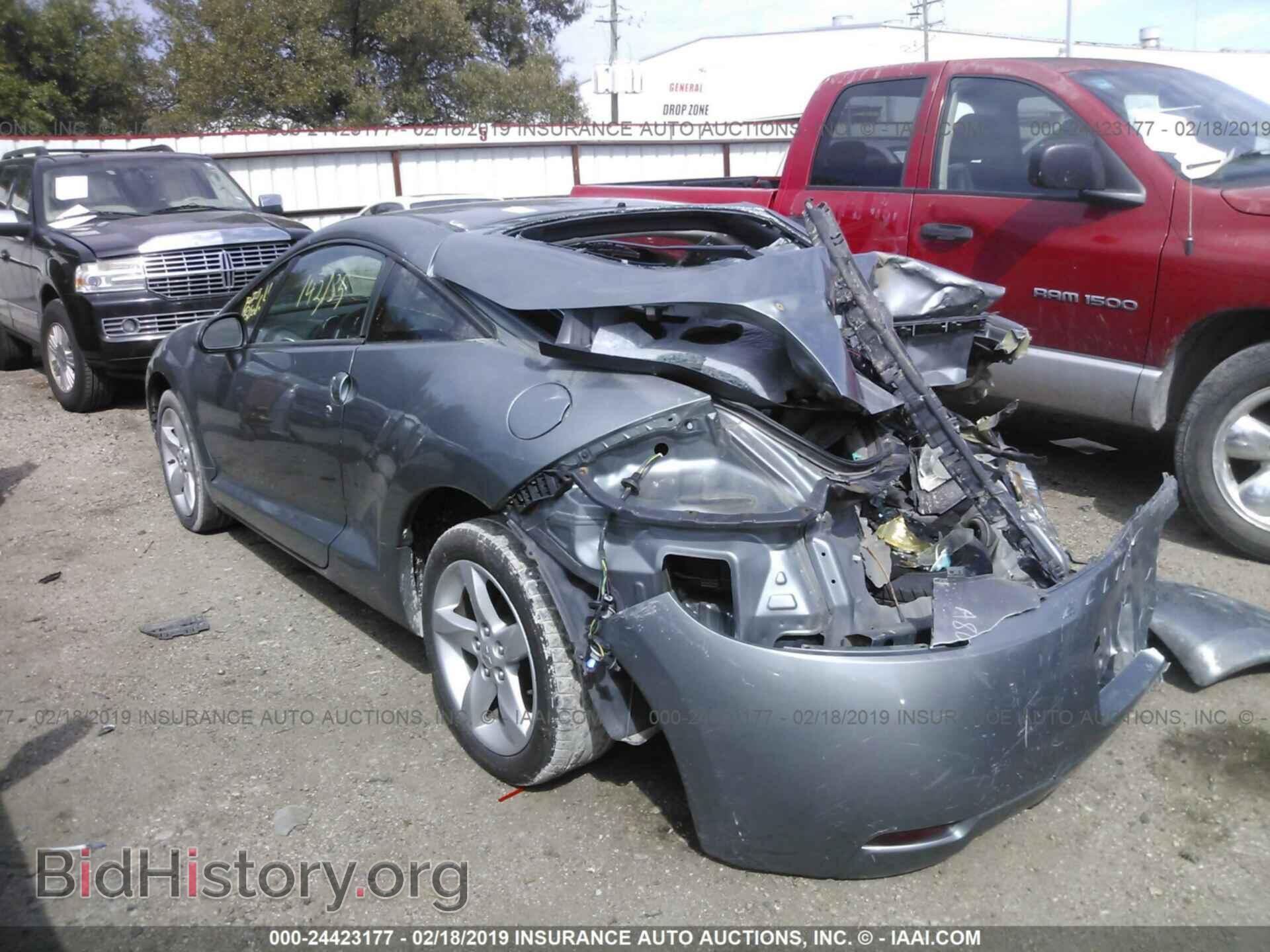 2007 MITSUBISHI ECLIPSE - VIN: 4A3AK24F67E004203 - Photo 3