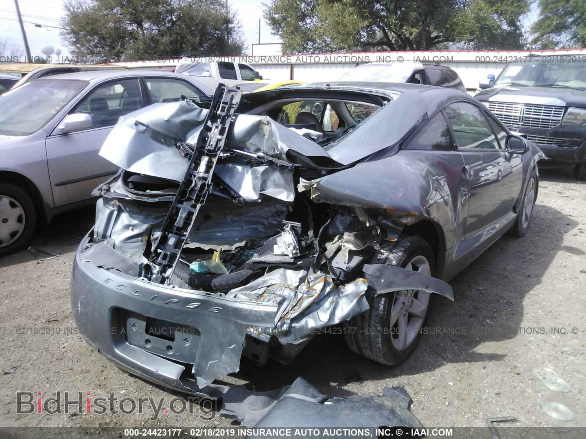 2007 MITSUBISHI ECLIPSE - VIN: 4A3AK24F67E004203 - Photo 4