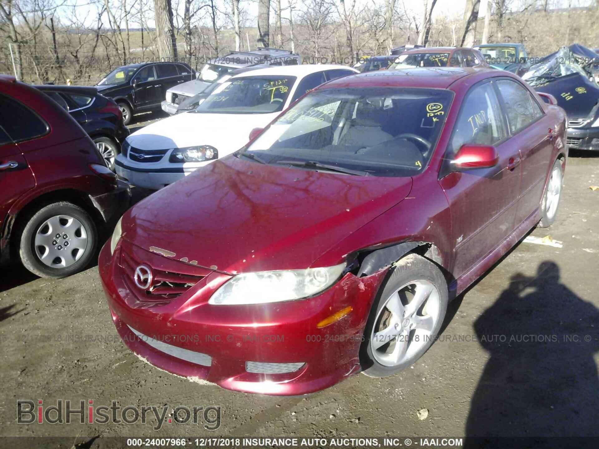 2005 MAZDA 6 - VIN: 1YVHP80D155M11296 - Фото 2