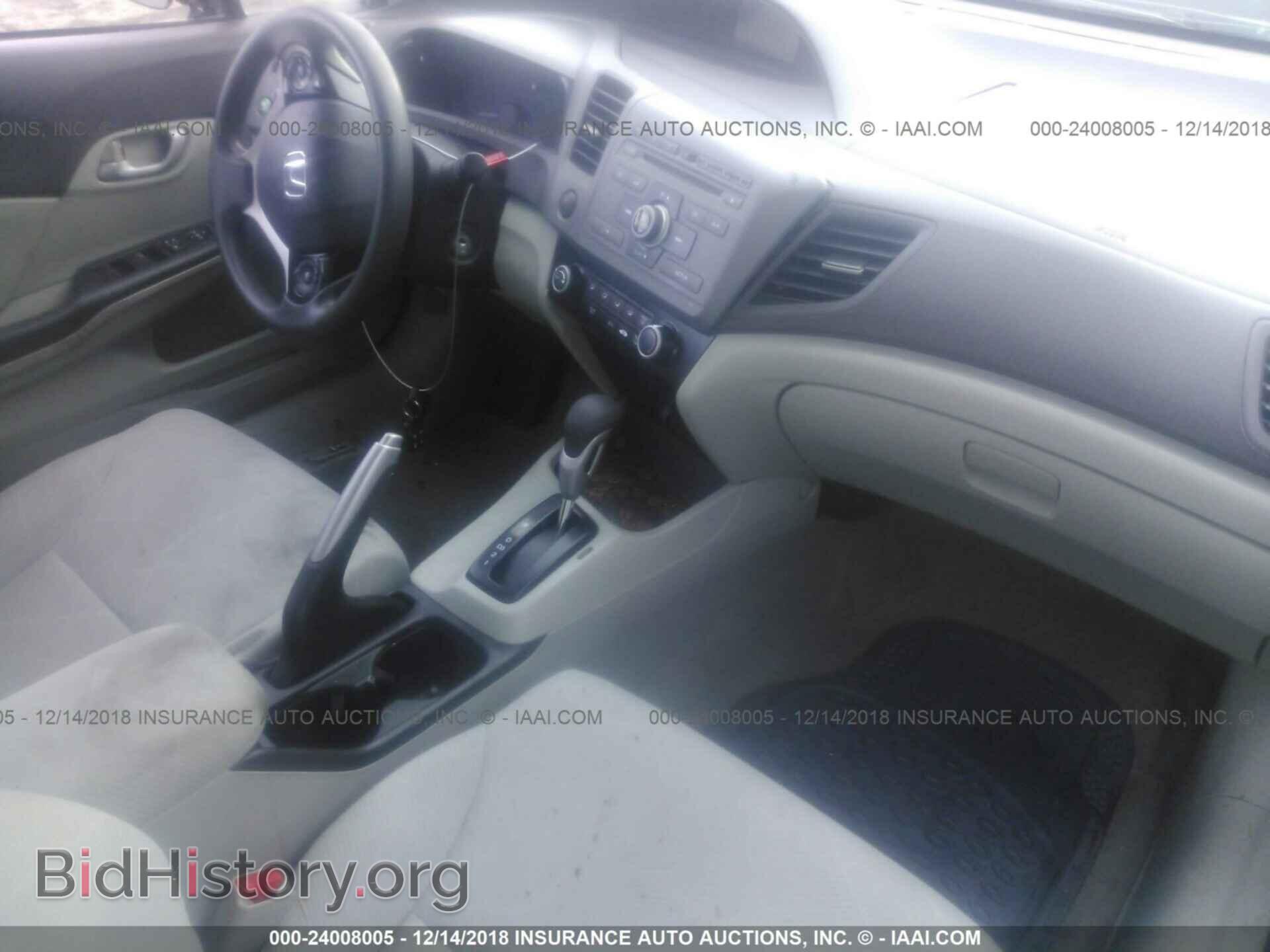 2012 HONDA CIVIC - VIN: 19XFB2F53CE321769 - Photo 5