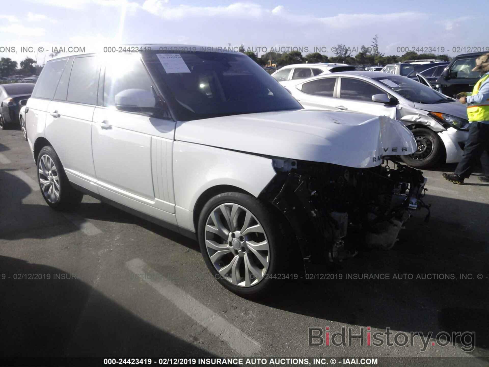 Photo SALGR2RV0JA508469 - LAND ROVER RANGE ROVER 2018