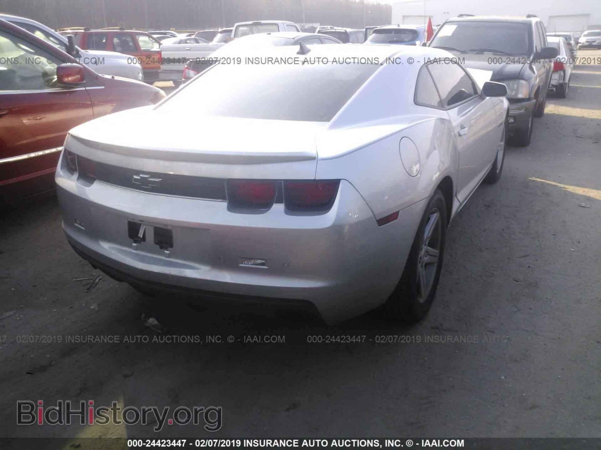 2012 CHEVROLET CAMARO - VIN: 2G1FB1E30C9130862 - Фото 4