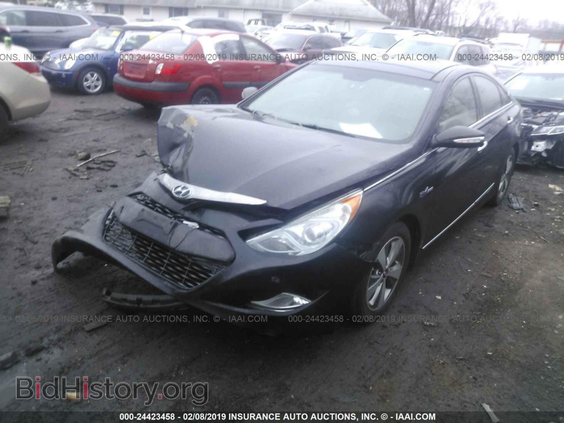2012 HYUNDAI SONATA - VIN: KMHEC4A40CA057721 - Фото 2