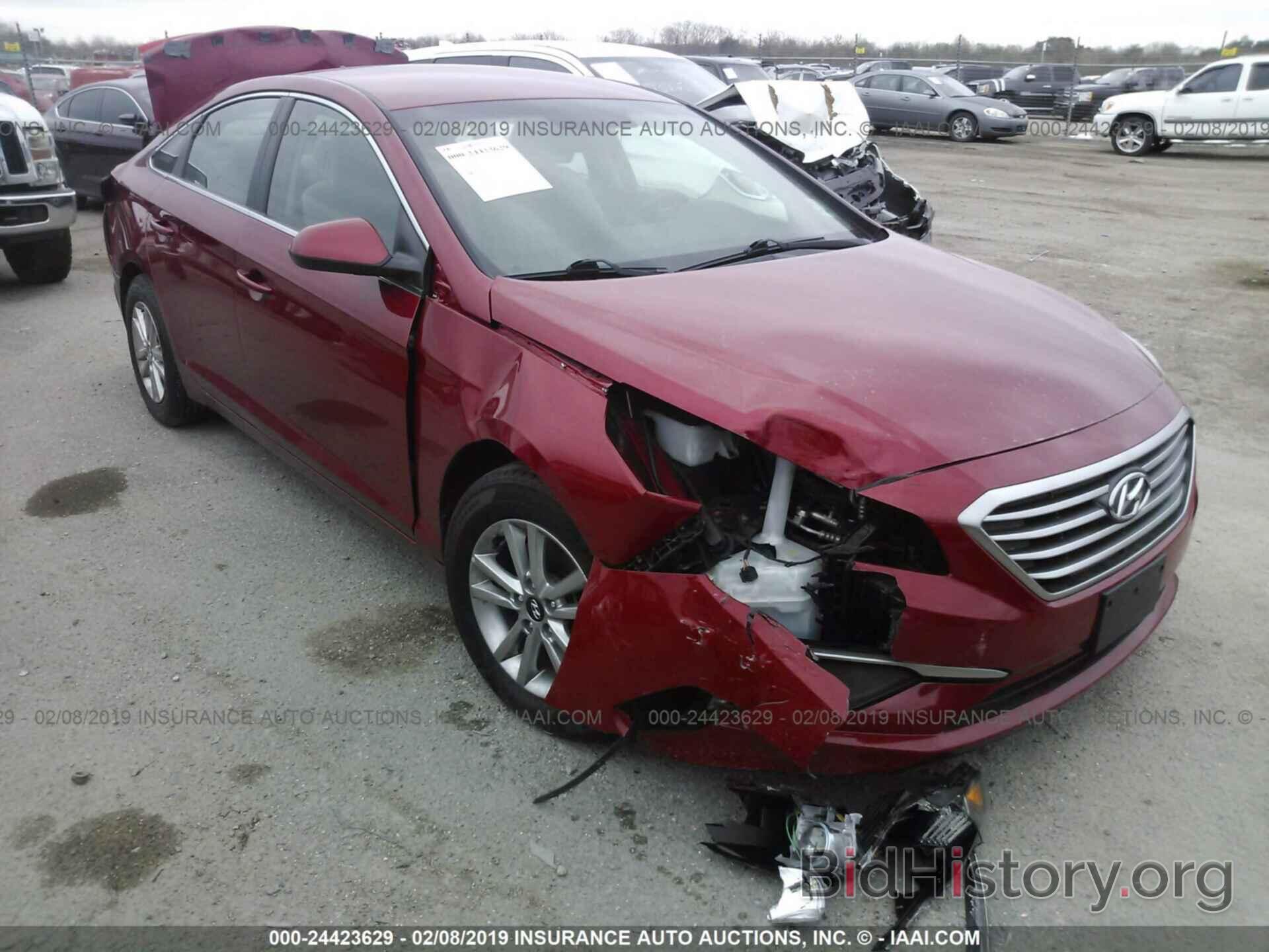 Photo 5NPE24AF3HH530293 - HYUNDAI SONATA 2017