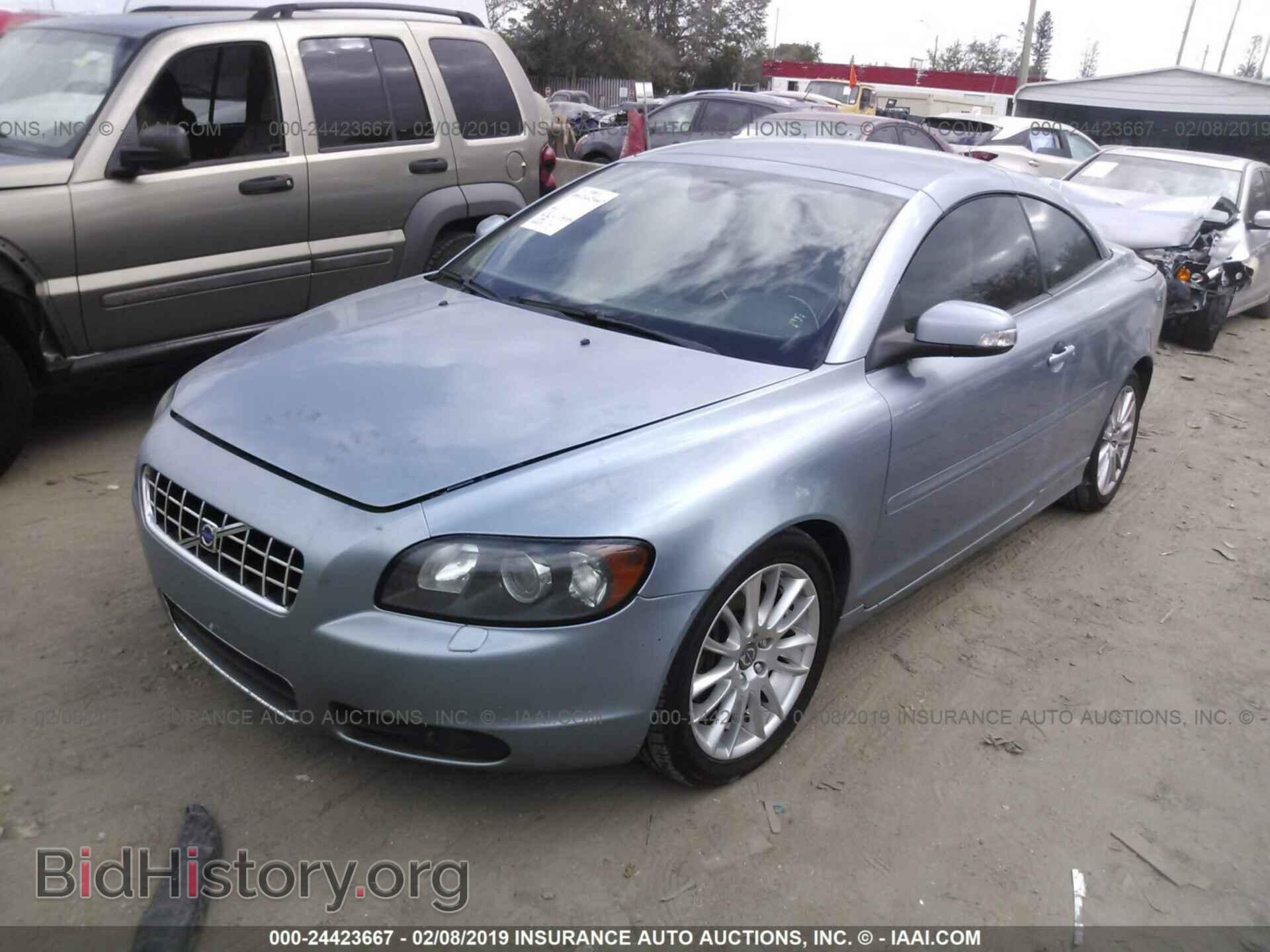 2009 VOLVO C70 - VIN: YV1MC67239J071441 - Фото 2