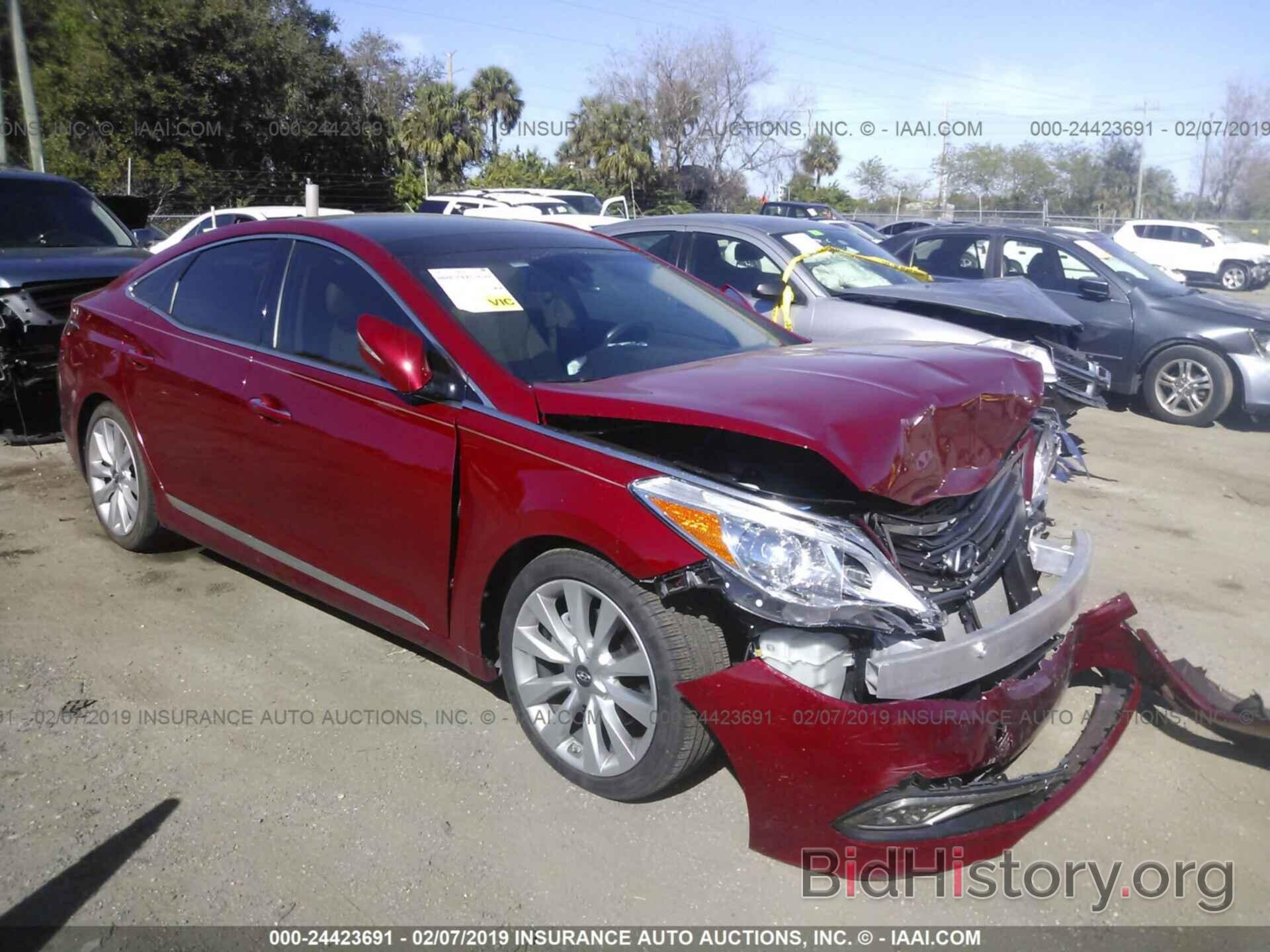 Photo KMHFH4JG7FA477884 - HYUNDAI AZERA 2015