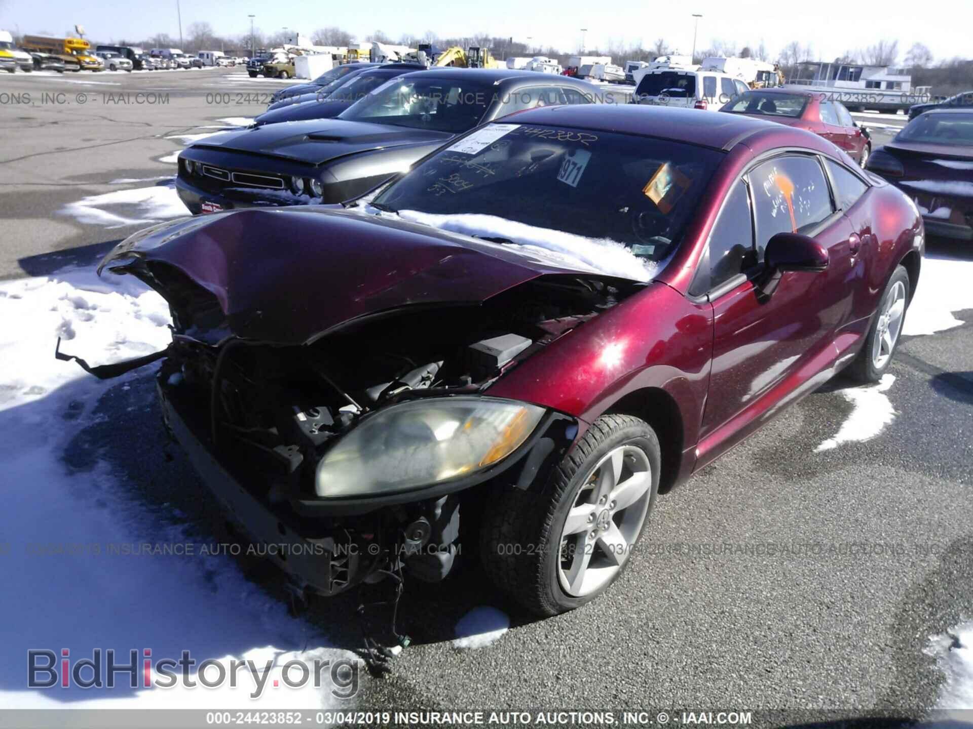2007 MITSUBISHI ECLIPSE - VIN: 4A3AK24F77E029465 - Photo 2