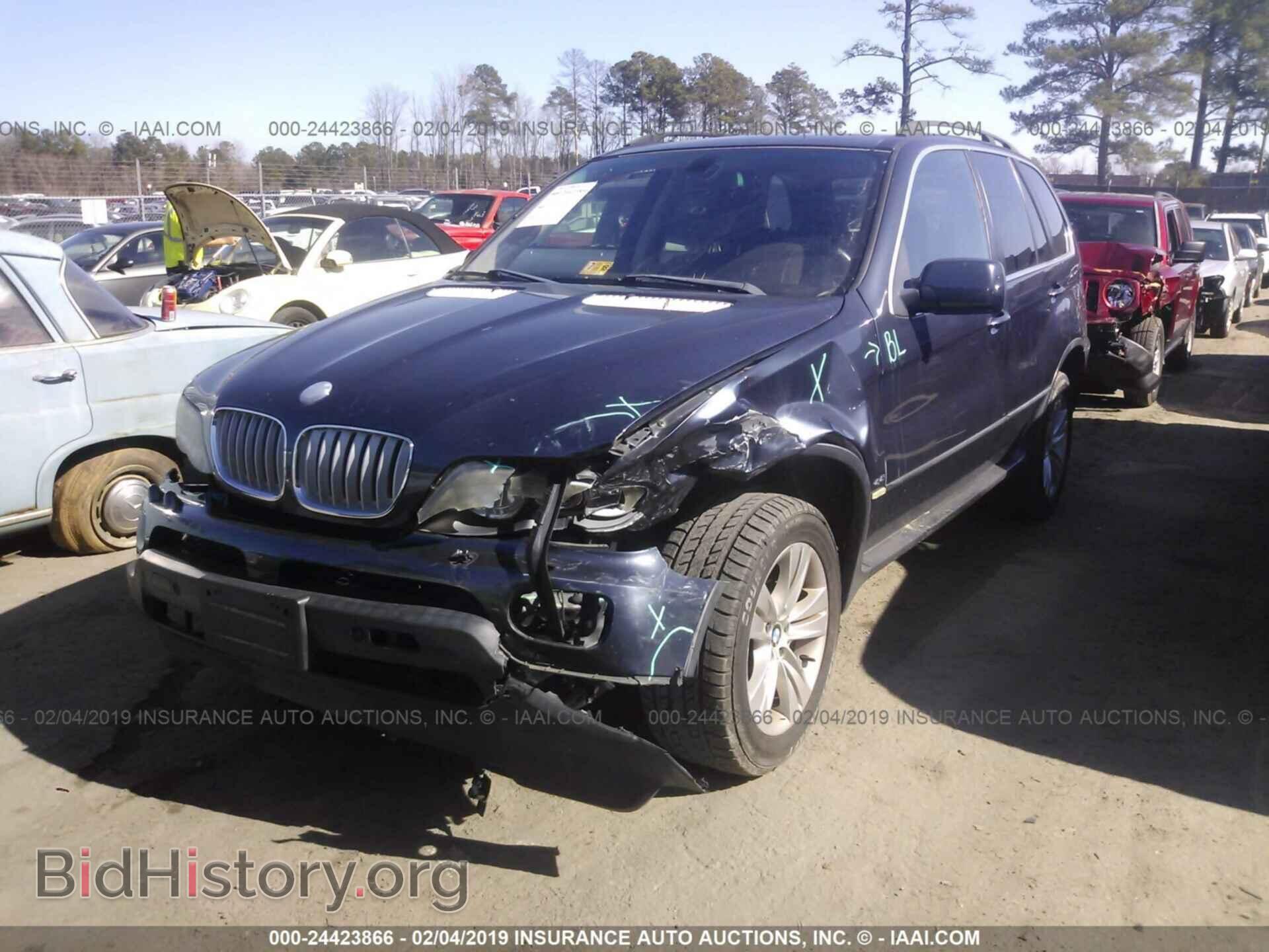 2005 BMW X5 - VIN: 5UXFB53565LV14688 - Фото 2
