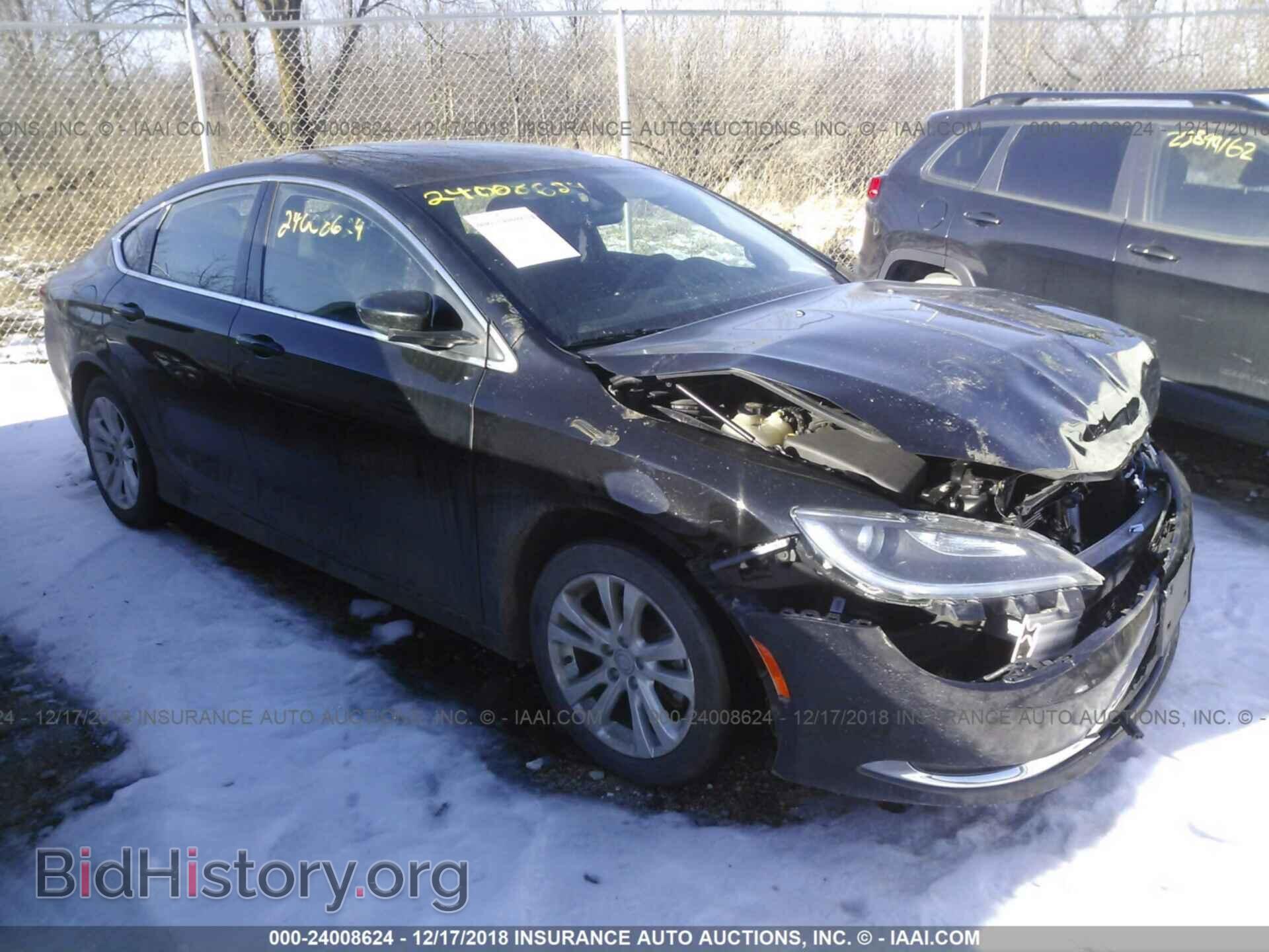 Фотография 1C3CCCAB4GN164004 - CHRYSLER 200 2016
