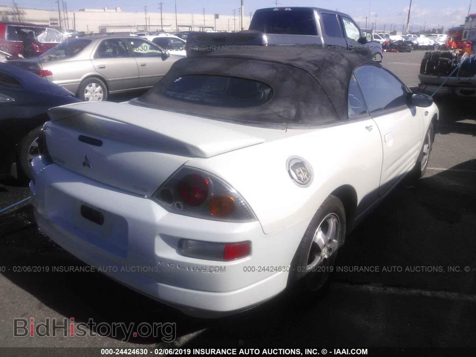 2003 MITSUBISHI ECLIPSE - VIN: 4A3AE45G63E033804 - Фото 4
