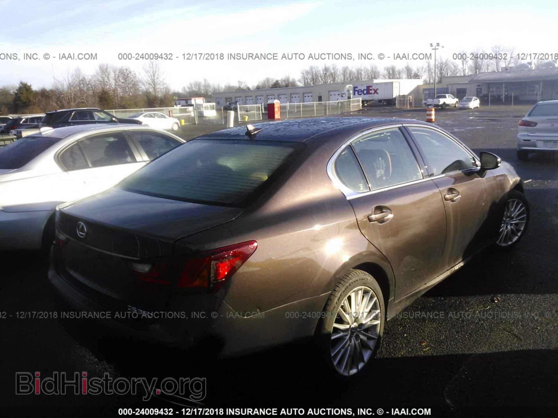 2013 LEXUS GS - VIN: JTHBE1BL9D5020987 - Фото 4