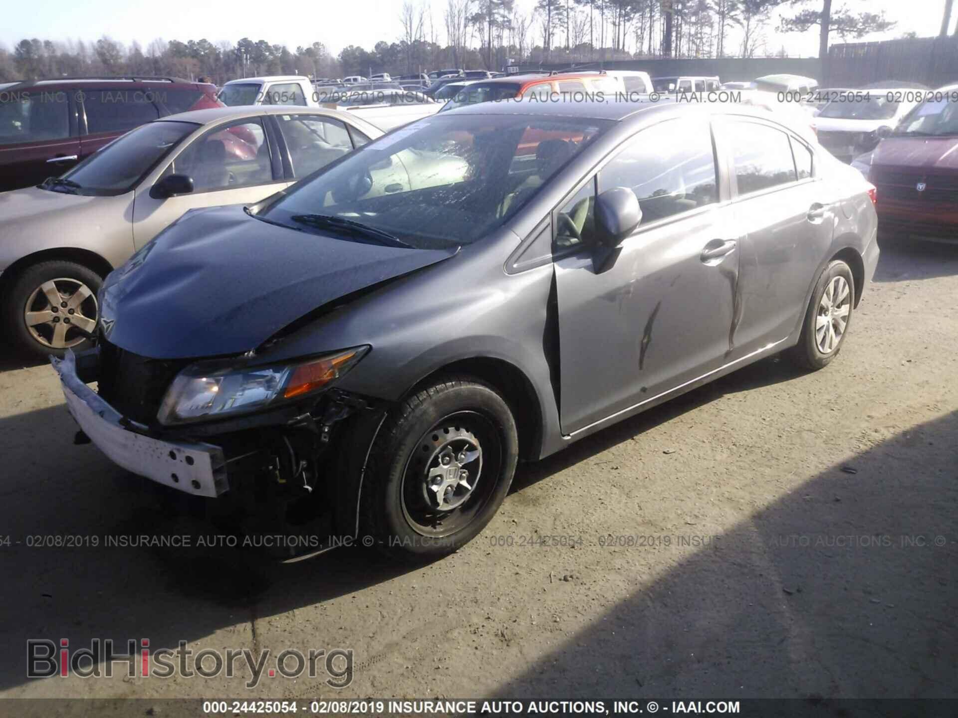 2012 HONDA CIVIC - VIN: 19XFB2F53CE098844 - Фото 2