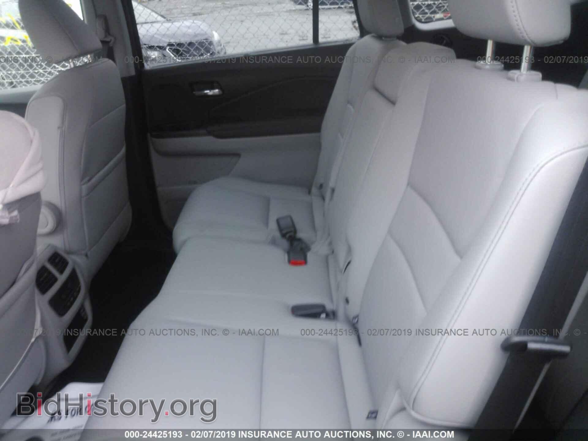 2019 HONDA PILOT - VIN: 5FNYF6H50KB034982 - Фото 8