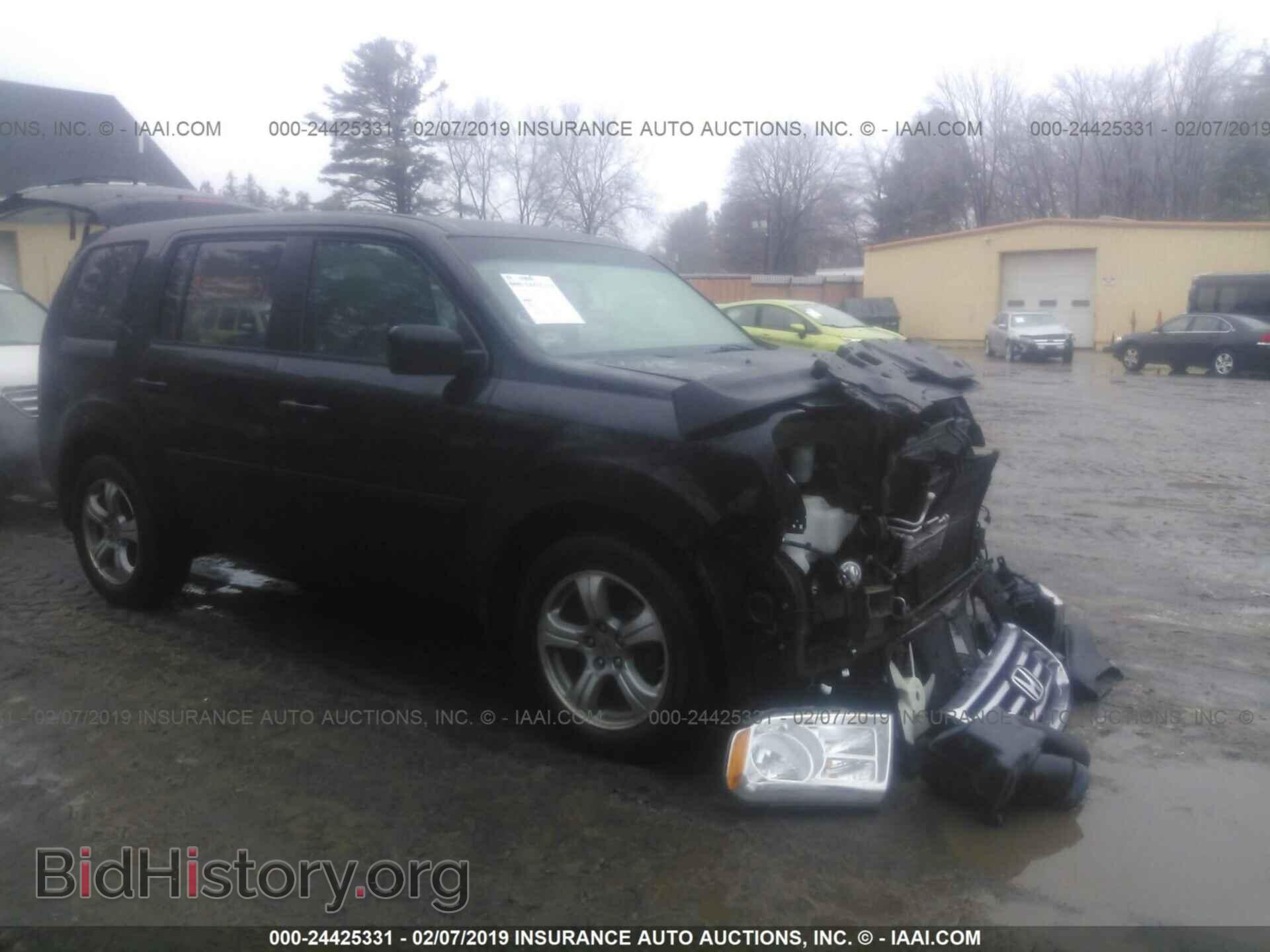 Фотография 5FNYF4H44CB046226 - HONDA PILOT 2012