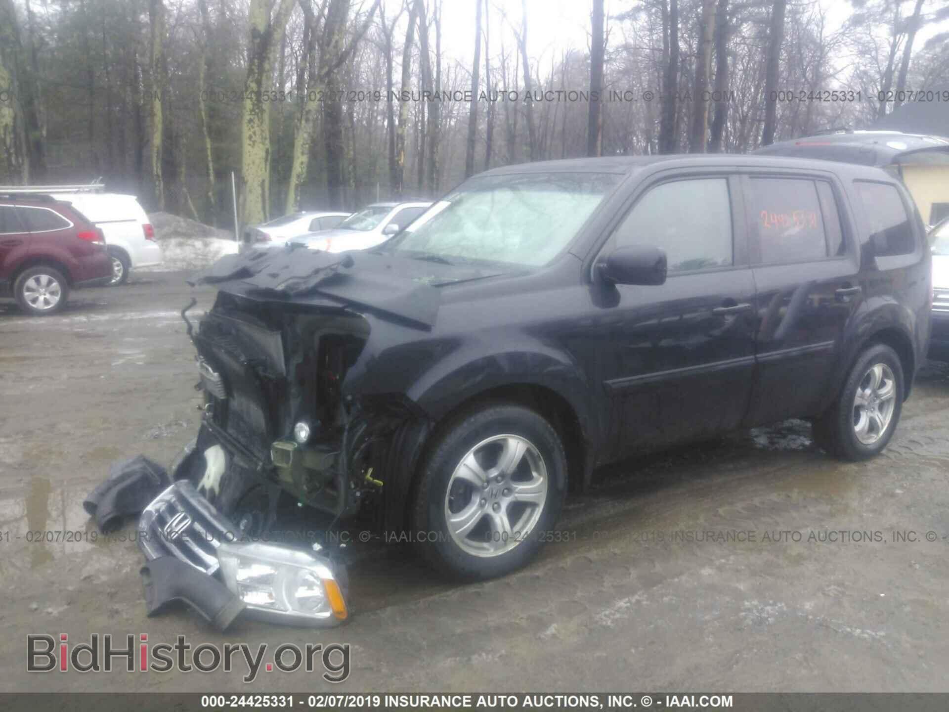 2012 HONDA PILOT - VIN: 5FNYF4H44CB046226 - Фото 2