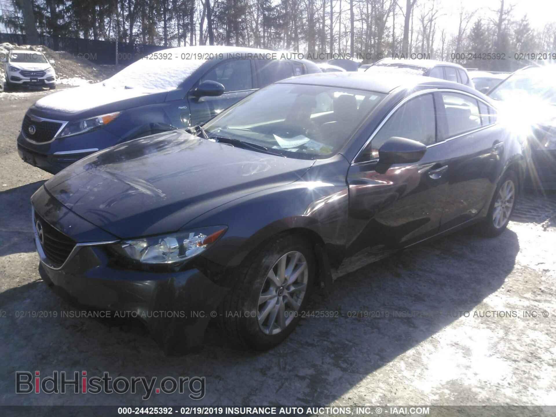 2016 MAZDA 6 - VIN: JM1GJ1U58G1431987 - Фото 2