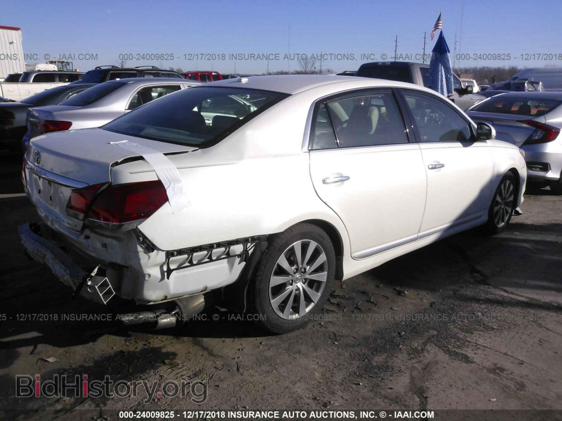 2011 TOYOTA AVALON - VIN: 4T1BK3DB7BU418255 - Фото 4
