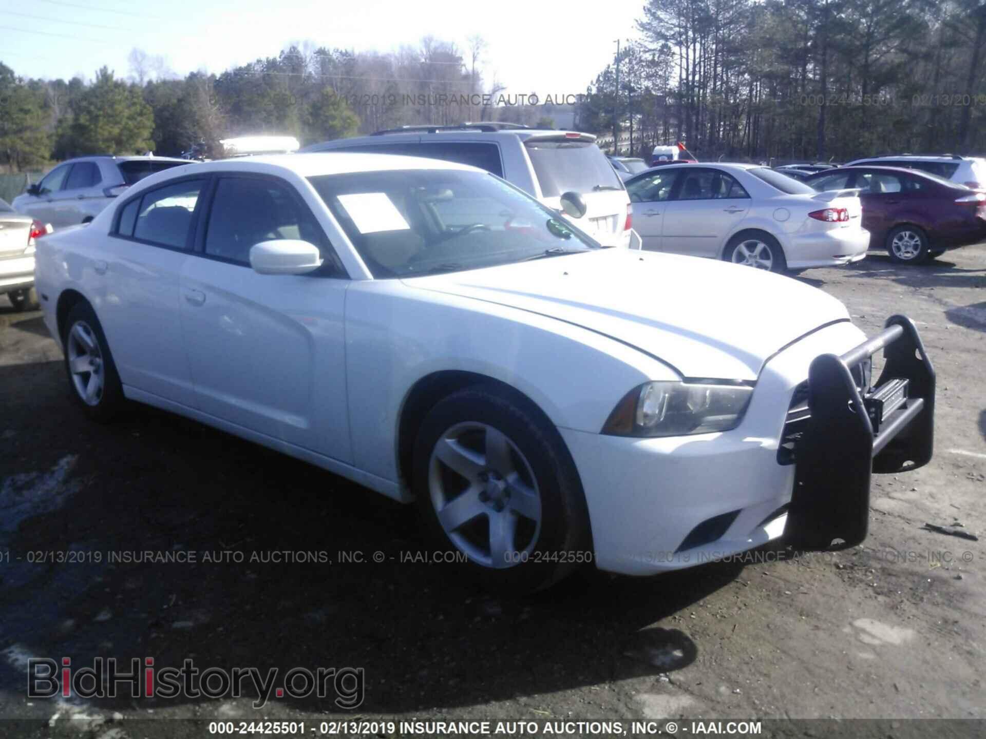 Photo 2C3CDXAG1CH262930 - DODGE CHARGER 2012