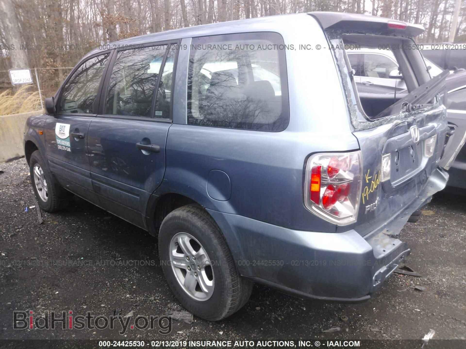 2006 HONDA PILOT - VIN: 5FNYF18146B007967 - Фото 3