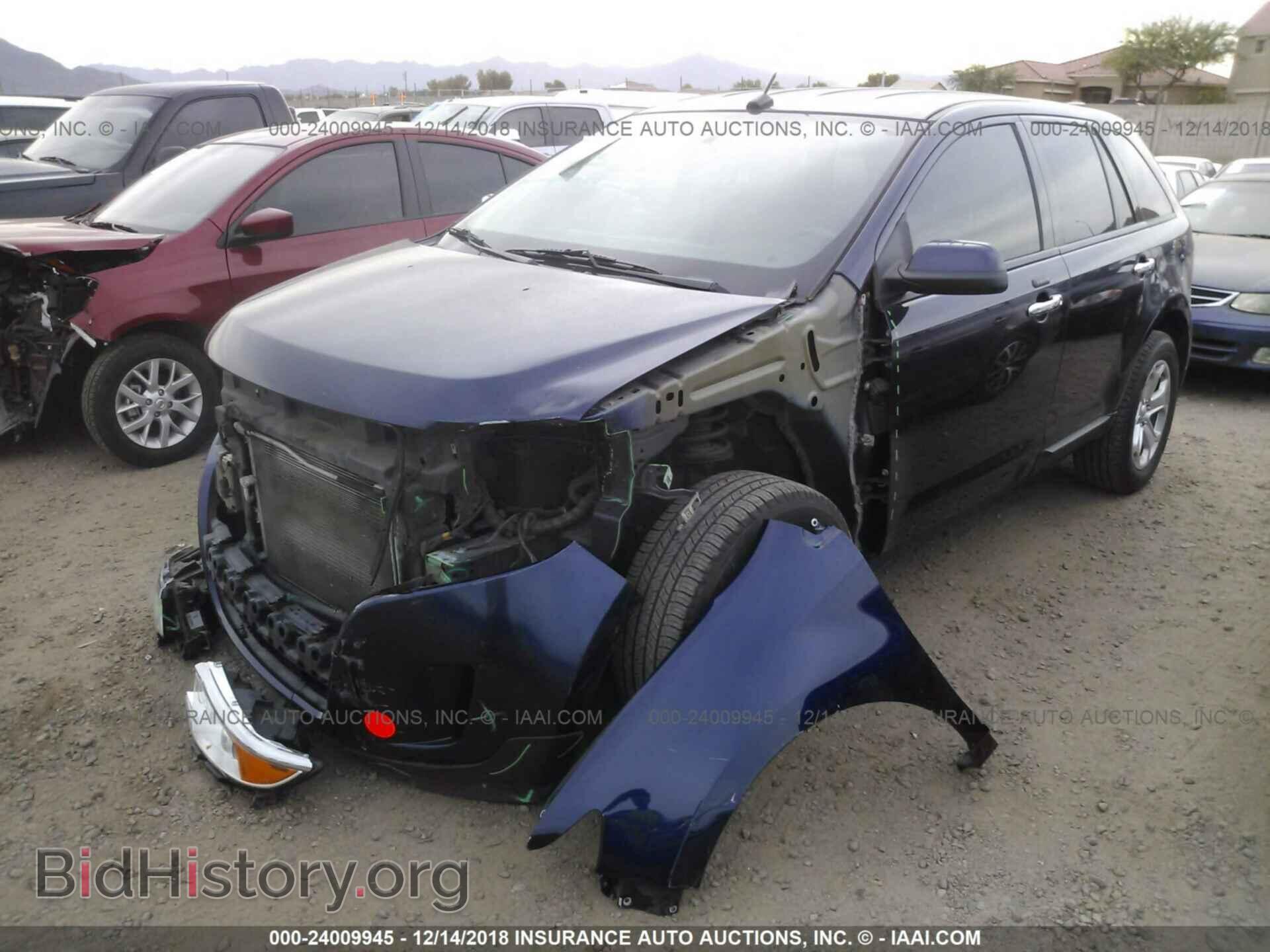 2011 FORD EDGE - VIN: 2FMDK3JCXBBB27907 - Photo 2