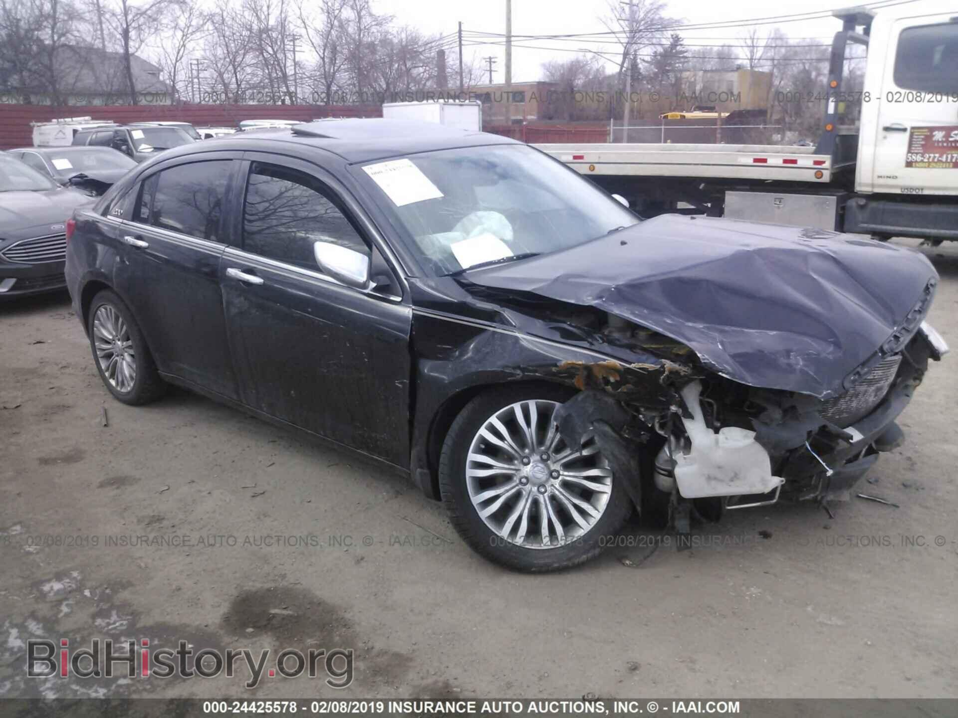Фотография 1C3CCBCB2CN277743 - CHRYSLER 200 2012