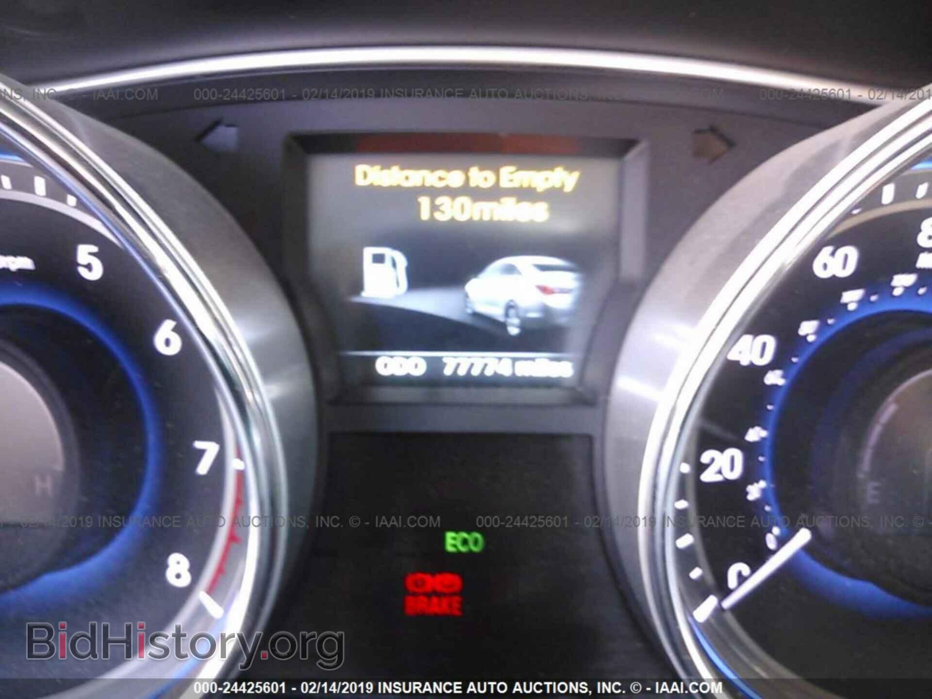 2014 HYUNDAI SONATA - VIN: 5NPEC4AC2EH861137 - Фото 7