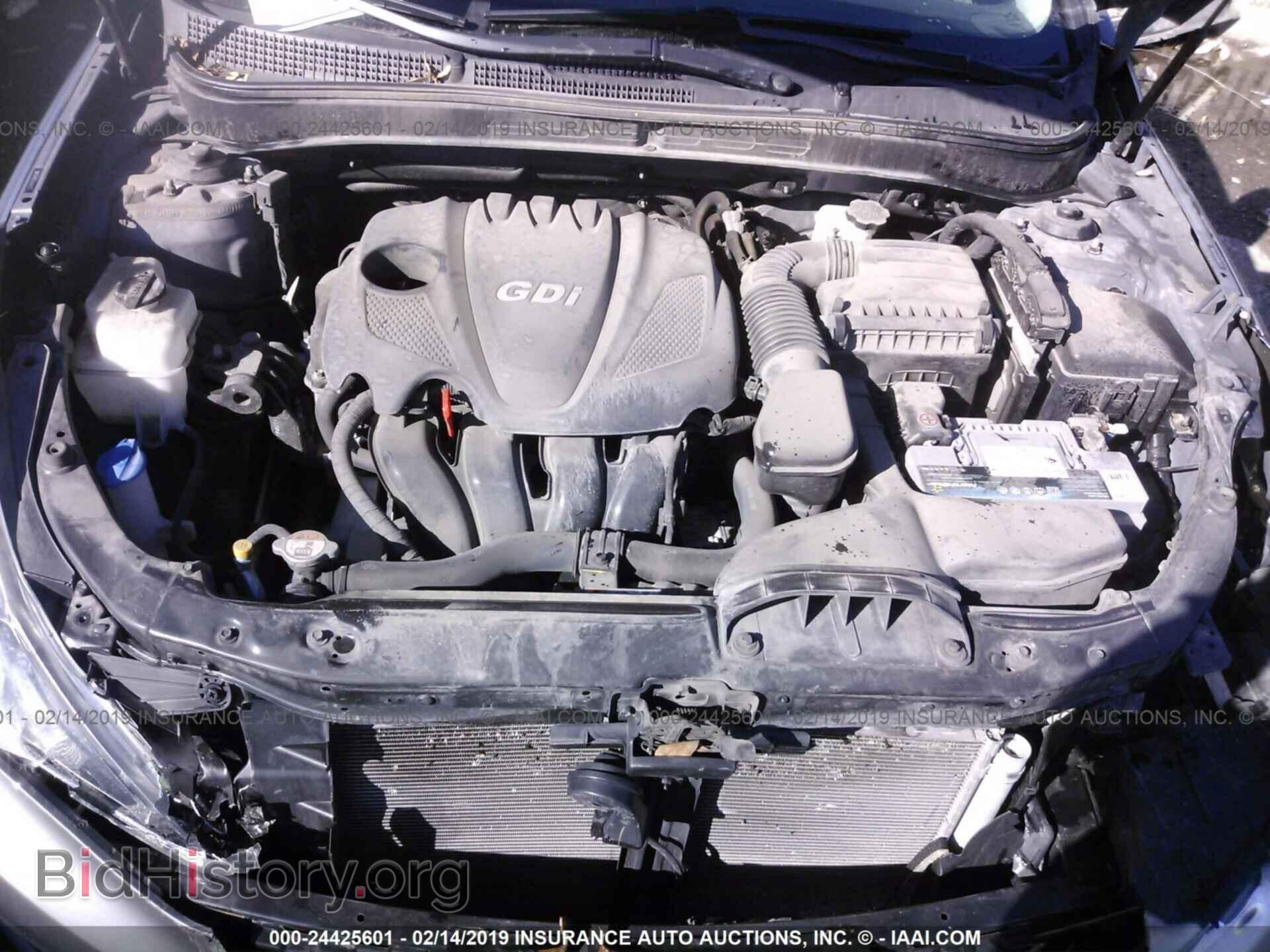2014 HYUNDAI SONATA - VIN: 5NPEC4AC2EH861137 - Фото 10