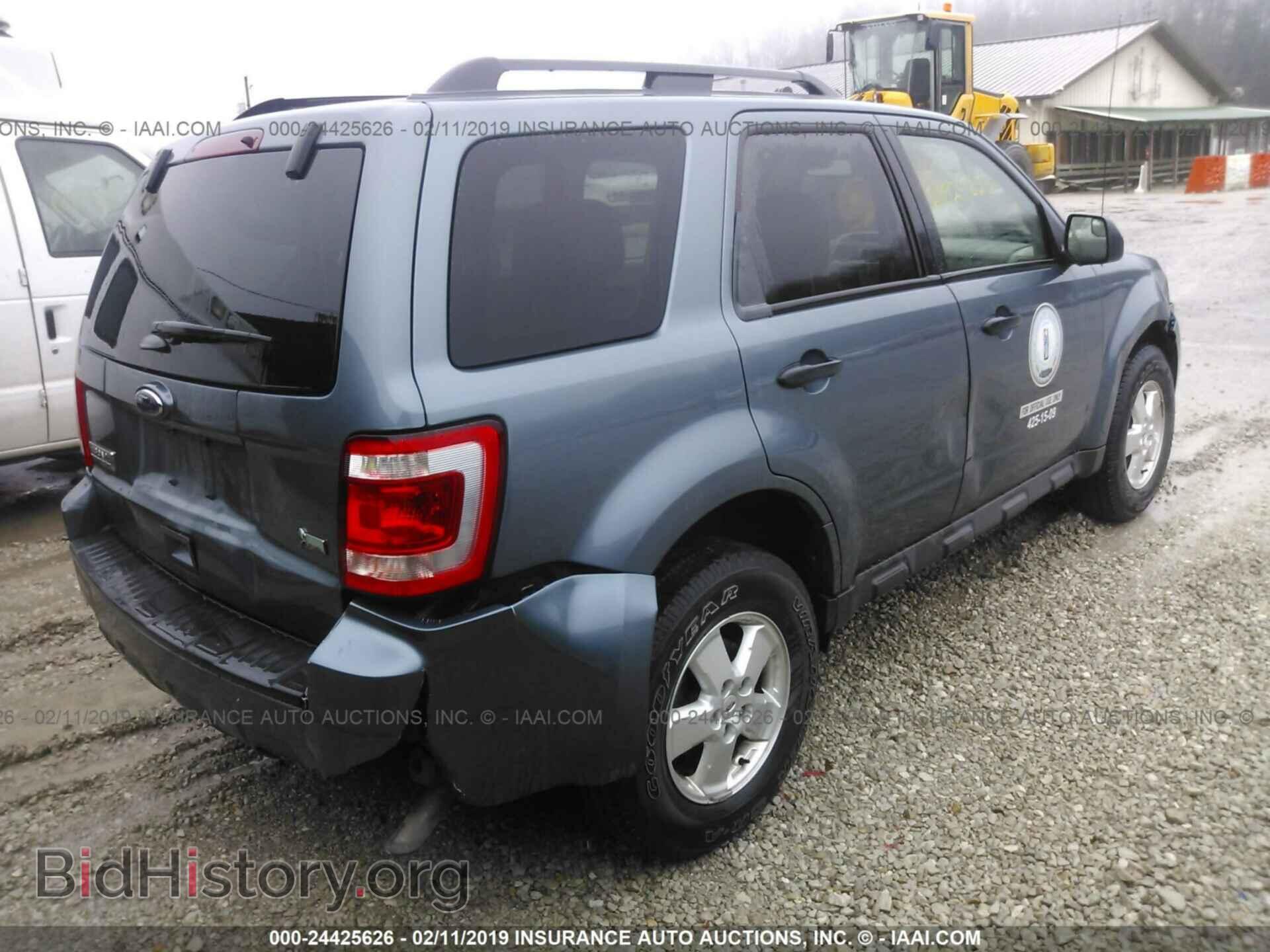 2011 FORD ESCAPE - VIN: 1FMCU9DG6BKA99407 - Фото 4