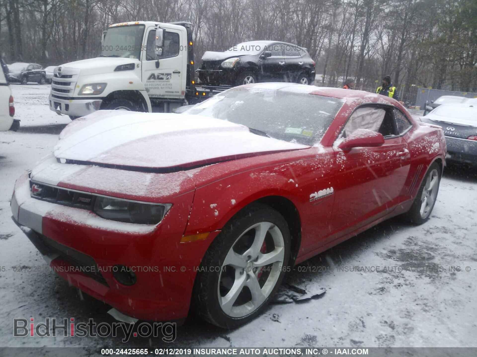 2015 CHEVROLET CAMARO - VIN: 2G1FF1E36F9227539 - Фото 2