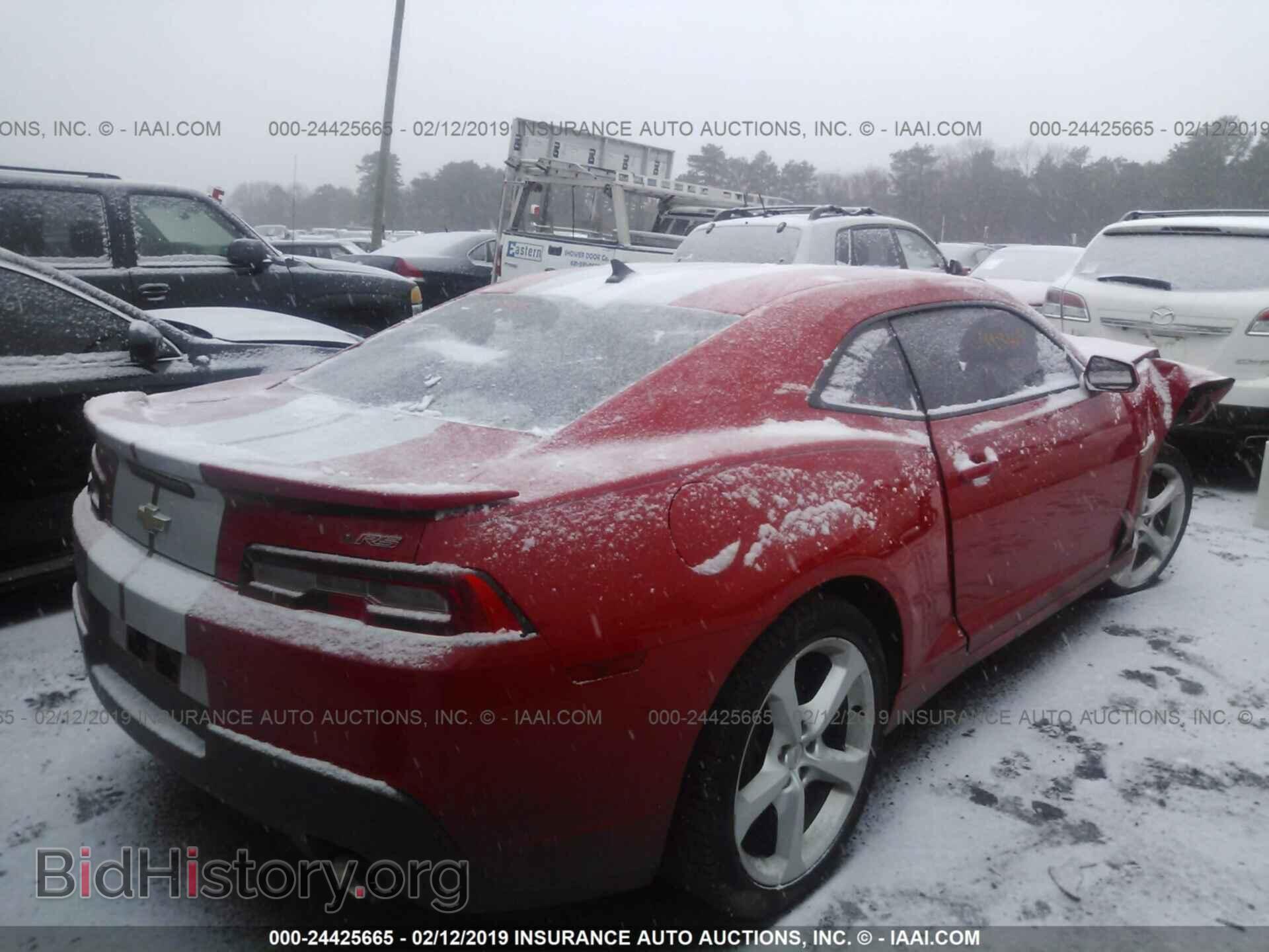 2015 CHEVROLET CAMARO - VIN: 2G1FF1E36F9227539 - Фото 4